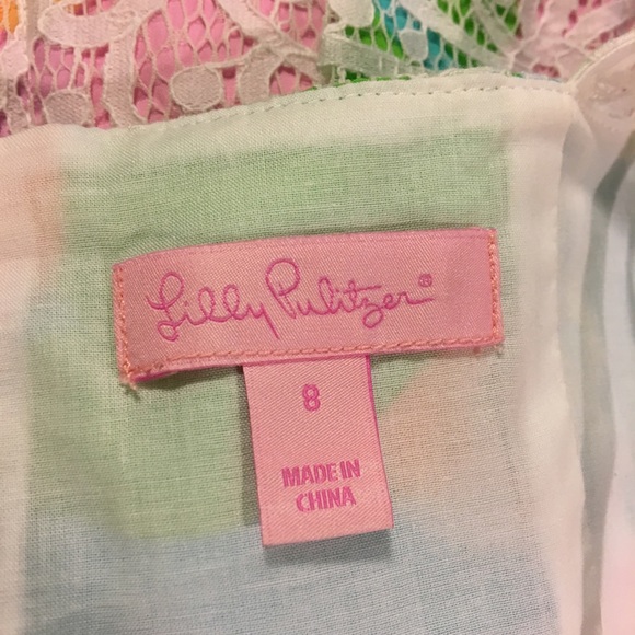 Lilly Pulitzer Morrison Lace Overlay Dress - Picture 4 of 4